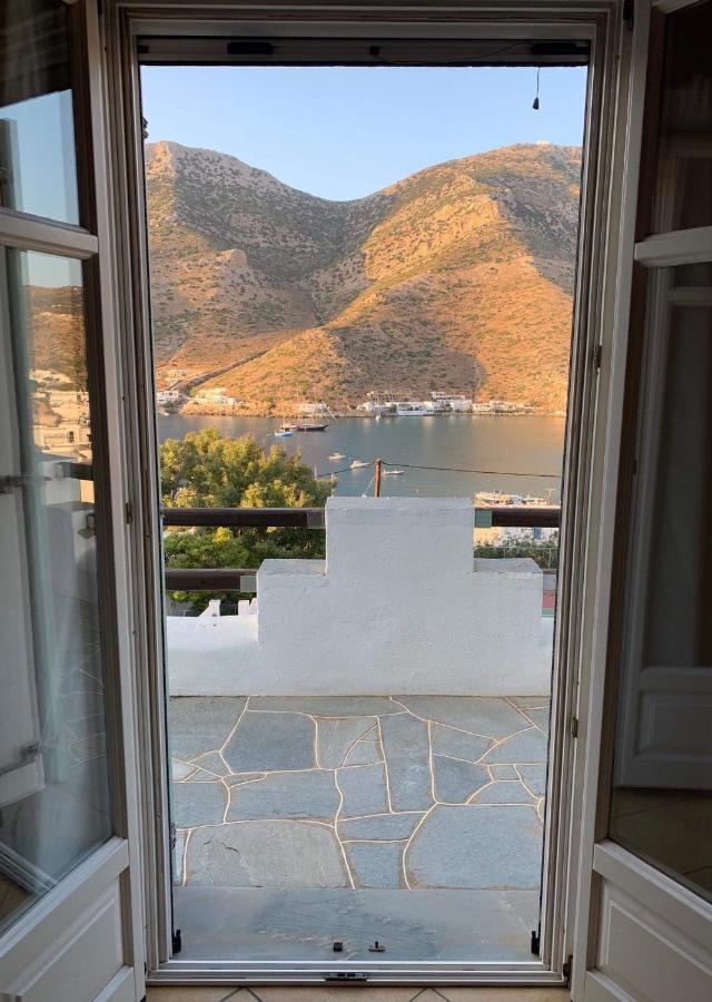 Sifnos Sunset Apartment Kamares  ภายนอก รูปภาพ