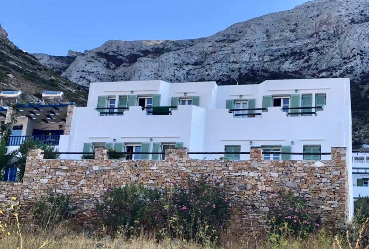 Sifnos Sunset Apartment Kamares  ภายนอก รูปภาพ