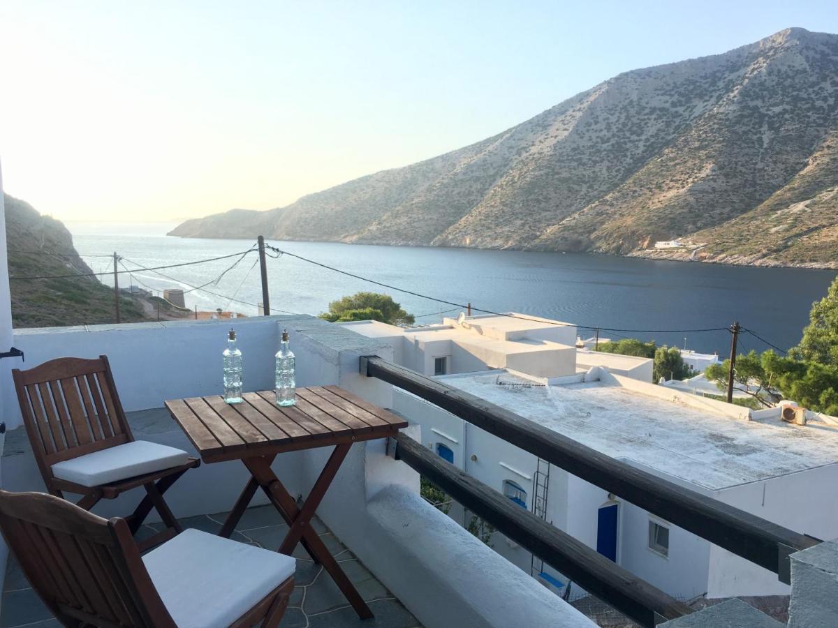Sifnos Sunset Apartment Kamares  ภายนอก รูปภาพ